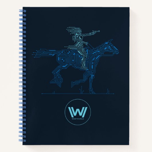 Westworld | Dolores Riding Horse Circuit Grafisch Notitieboek (Voorkant)
