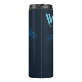 Westworld | Dolores Riding Horse Circuit Grafisch Thermosbeker (Achterkant)