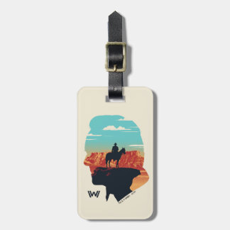 Westworld | dr. Ford Silhouette of Man in Black Bagagelabel