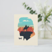 Westworld | dr. Ford Silhouette of Man in Black Briefkaart (Staand voorkant)