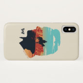 Westworld | dr. Ford Silhouette of Man in Black Case-Mate iPhone Case (Achterkant (horizontaal))