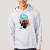 Westworld | dr. Ford Silhouette of Man in Black Hoodie (Voorkant)