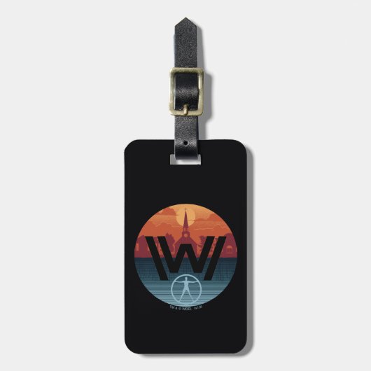 Westworld | Escalante Church Logo Bagagelabel (Voorkant verticaal)
