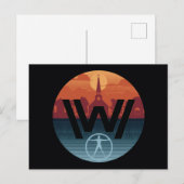 Westworld | Escalante Church Logo Briefkaart (Voorkant / Achterkant)