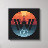 Westworld | Escalante Church Logo Canvas Afdruk (Voorkant)