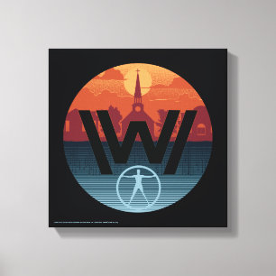 Westworld   Escalante Church Logo Canvas Afdruk