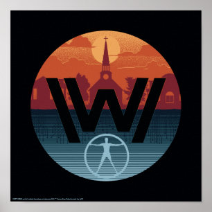 Westworld   Escalante Church Logo Poster