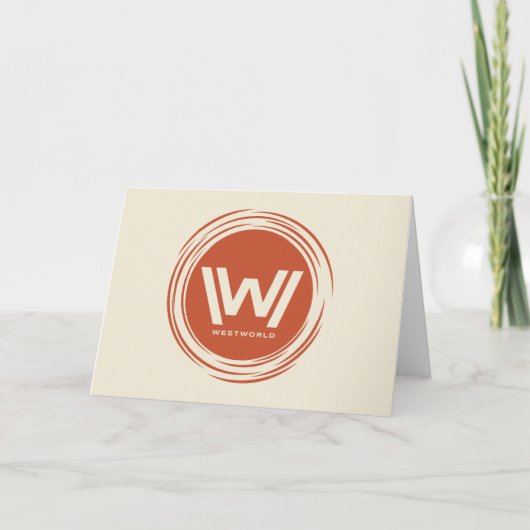 Westworld | Gestyliste Sun-Logo Kaart (Voorkant)