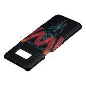 Westworld | Het Man in zwarte Logo grafische kaart Case-Mate Samsung Galaxy Hoesje (Onderkant)