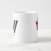 Westworld | Het Man in zwarte Logo grafische kaart Grote Koffiekop (Voorkant)