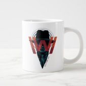 Westworld | Het Man in zwarte Logo grafische kaart Grote Koffiekop (Rechts)