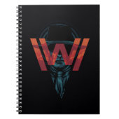 Westworld | Het Man in zwarte Logo grafische kaart Notitieboek (Voorkant)