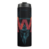 Westworld | Het Man in zwarte Logo grafische kaart Thermosbeker (Voorkant)
