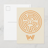 Westworld | Het symbool Maze Briefkaart (Voorkant / Achterkant)