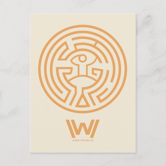 Westworld | Het symbool Maze Briefkaart (Voorkant)