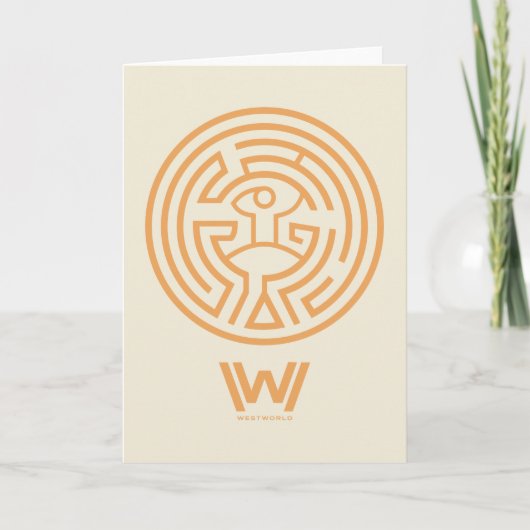Westworld | Het symbool Maze Kaart (Voorkant)