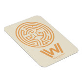 Westworld | Het symbool Maze Magneet (Rechterzijde)