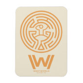 Westworld | Het symbool Maze Magneet (Verticaal)