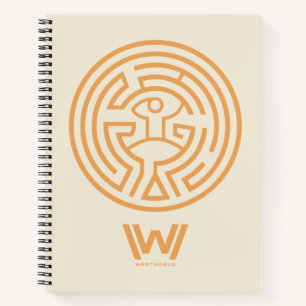 Westworld Het symbool Maze Notitieboek