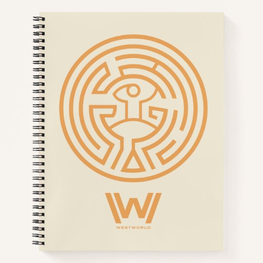 Westworld | Het symbool Maze Notitieboek (Voorkant)