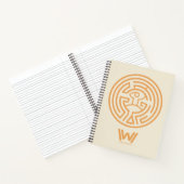 Westworld | Het symbool Maze Notitieboek (Binnen)