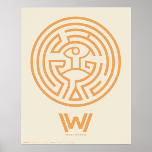Westworld   Het symbool Maze Poster