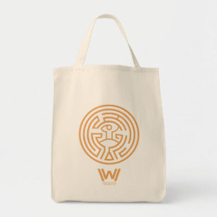 Westworld Het symbool Maze Tote Bag