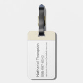 Westworld | Maeve & Hector Stencil Portret Bagagelabel (Achterkant verticaal)