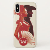Westworld | Maeve & Hector Stencil Portret Case-Mate iPhone Case (Achterkant)