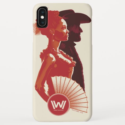 Westworld | Maeve & Hector Stencil Portret Case-Mate iPhone Case (Achterkant)