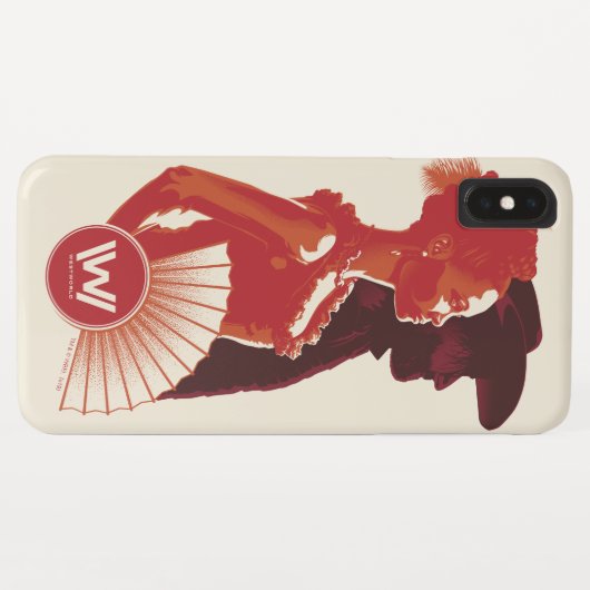 Westworld | Maeve & Hector Stencil Portret Case-Mate iPhone Case (Achterkant (horizontaal))