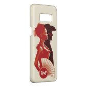Westworld | Maeve & Hector Stencil Portret Case-Mate Samsung Galaxy Hoesje (Achterkant / rechts)