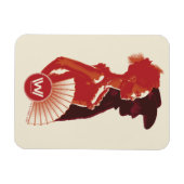 Westworld | Maeve & Hector Stencil Portret Magneet (Horizontaal)