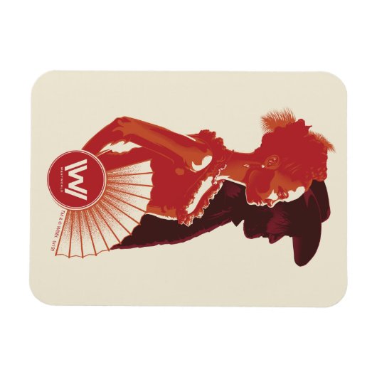 Westworld | Maeve & Hector Stencil Portret Magneet (Horizontaal)