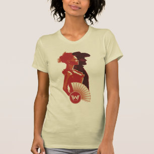 Westworld   Maeve & Hector Stencil Portret T-shirt