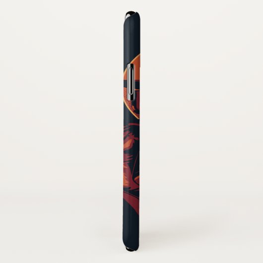 Westworld | Man in zwart-wit met revolver Case-Mate iPhone Case (Achterkant / rechts)