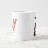 Westworld | Man in zwarte woestijn Silhouette Grote Koffiekop (Voorkant)