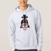 Westworld | Man in zwarte woestijn Silhouette Hoodie (Voorkant)