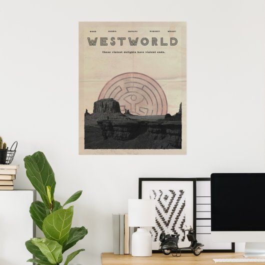 Westworld  poster (Thuiskantoor)