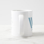 Westworld | Typografie-citaat "Violent Delights" Grote Koffiekop (Achterkant)