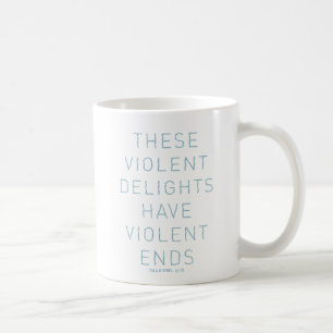 Westworld   Typografie-citaat "Violent Delights" Koffiemok