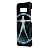 Westworld | Vitruvian Android Logo Case-Mate Samsung Galaxy Hoesje (Achterkant/links)