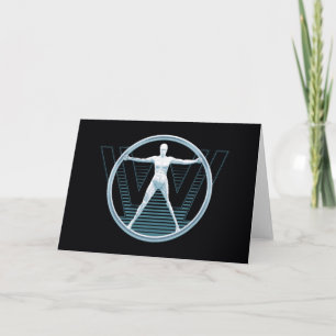 Westworld   Vitruvian Android Logo Kaart