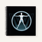 Westworld | Vitruvian Android Logo Notitieboek (Voorkant)