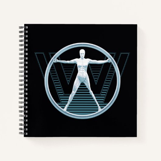 Westworld | Vitruvian Android Logo Notitieboek (Voorkant)