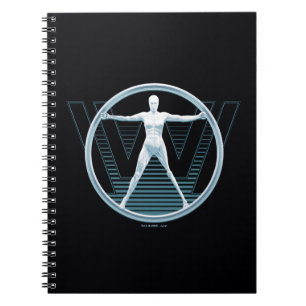 Westworld Vitruvian Android Logo Notitieboek