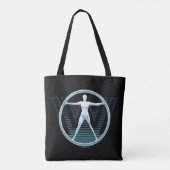 Westworld | Vitruvian Android Logo Tote Bag (Achterkant)
