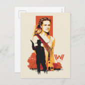 Westworld | Wyatt & Man in Black bij White Church Briefkaart (Voorkant / Achterkant)