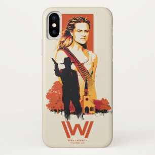 Westworld   Wyatt & Man in Black bij White Church Case-Mate iPhone Case