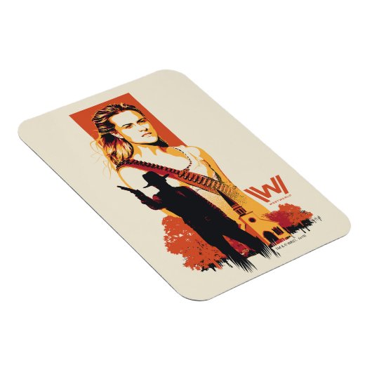 Westworld | Wyatt & Man in Black bij White Church Magneet (Rechterzijde)